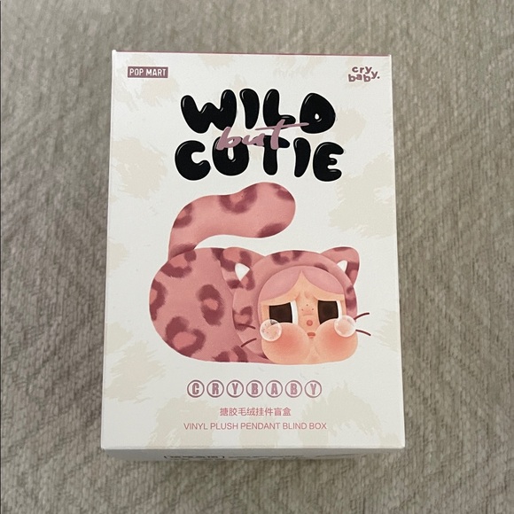 POP MART Accessories - Cry Baby Wild Cutie Plush Pendant